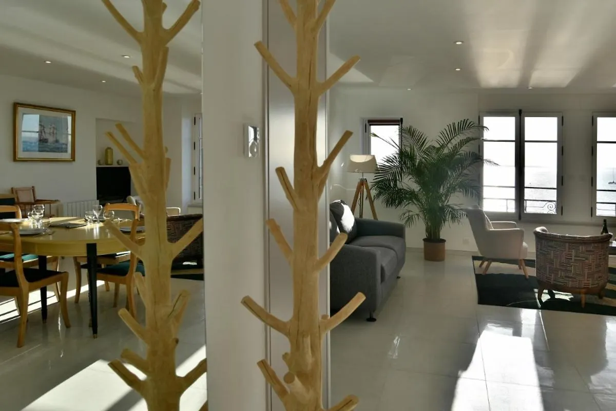 L Ostra 1, Appartement Haut Standing Front De Mer A Cancale Sur Le Port De La Houle