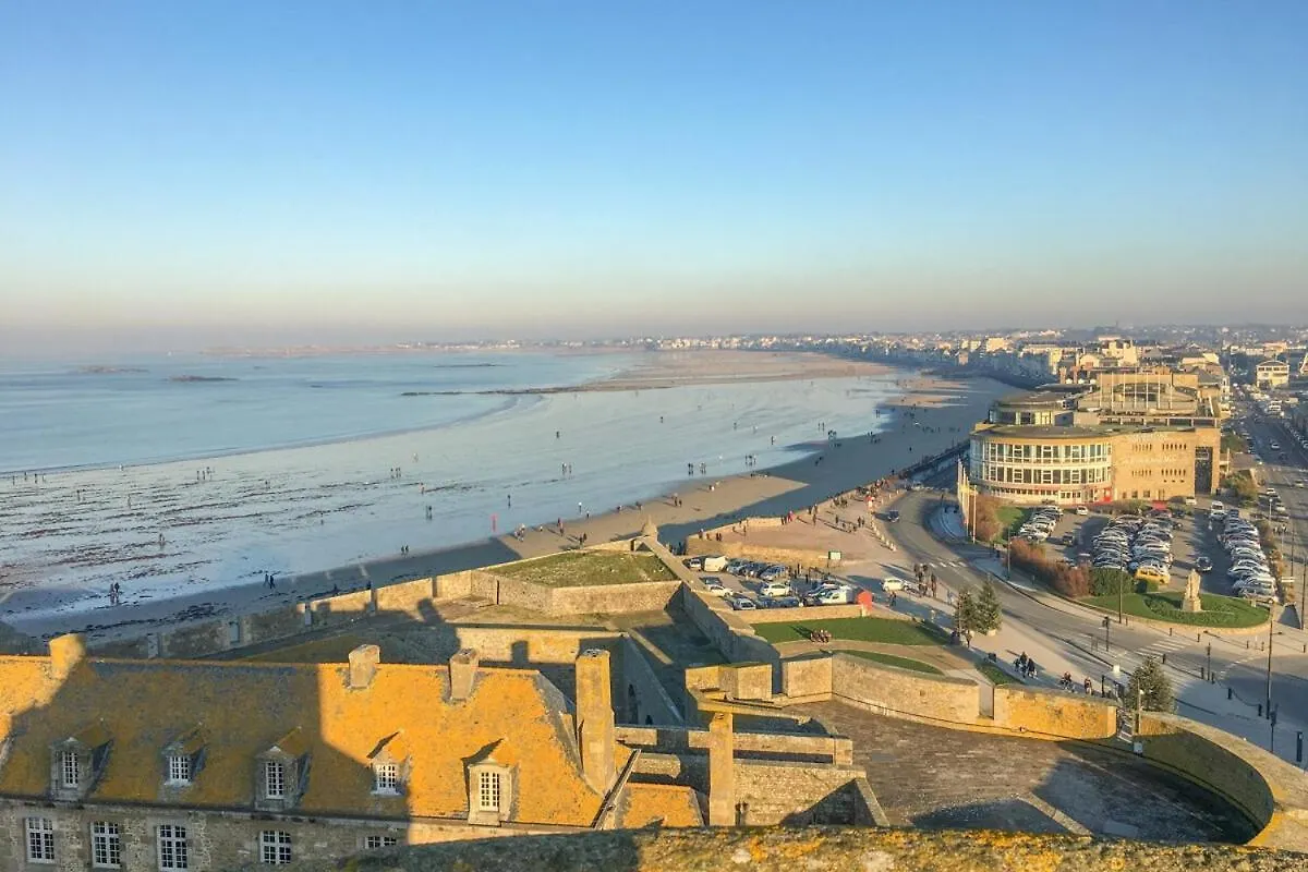 L Ostra 1, Appartement Haut Standing Front De Mer A Cancale Sur Le Port De La Houle